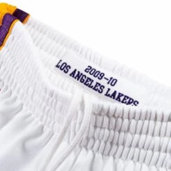 09-10 LA Lakers Authentic Short | White 9 09-10 LA Lakers Authentic Short | White -Daily Fashion 09 10 la lakers authentic short white 512936