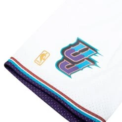 1996-97 Utah Jazz Swingman Shorts | White -Daily Fashion 1996 97 utah jazz swingman shorts white 899636