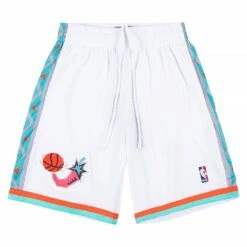 1996 Allstar West Swingman Short | White