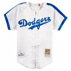 '49 Jackie Robinson Auth. LA Dodgers Jersey