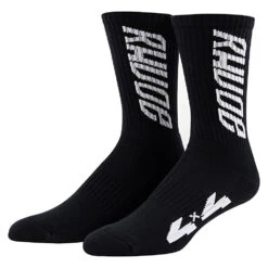 Rhude 4X4 Sport Socks | Black