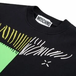 MOSCHINO 84 Sweatshirt | Black -Daily Fashion 84 sweatshirt black 987337