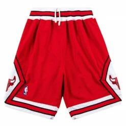 87/88 Chi. Bulls Authentic Short | Red