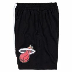 96-97 Mia. Heat Swingman Short | Black -Daily Fashion 96 97 mia heat swingman short black 106752
