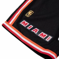96-97 Mia. Heat Swingman Short | Black -Daily Fashion 96 97 mia heat swingman short black 453640