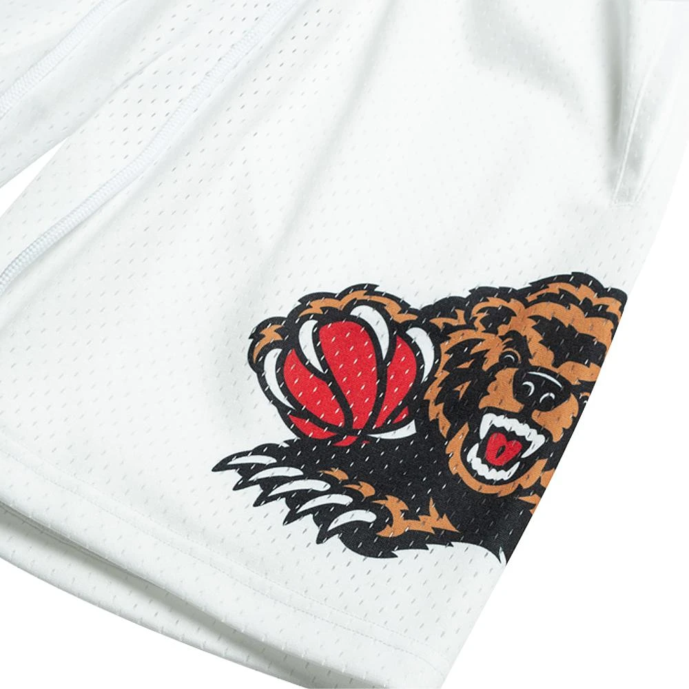 98-99 Mem. Grizzlies Swingman Shorts | White 4 98-99 Mem. Grizzlies Swingman Shorts | White - Image 2