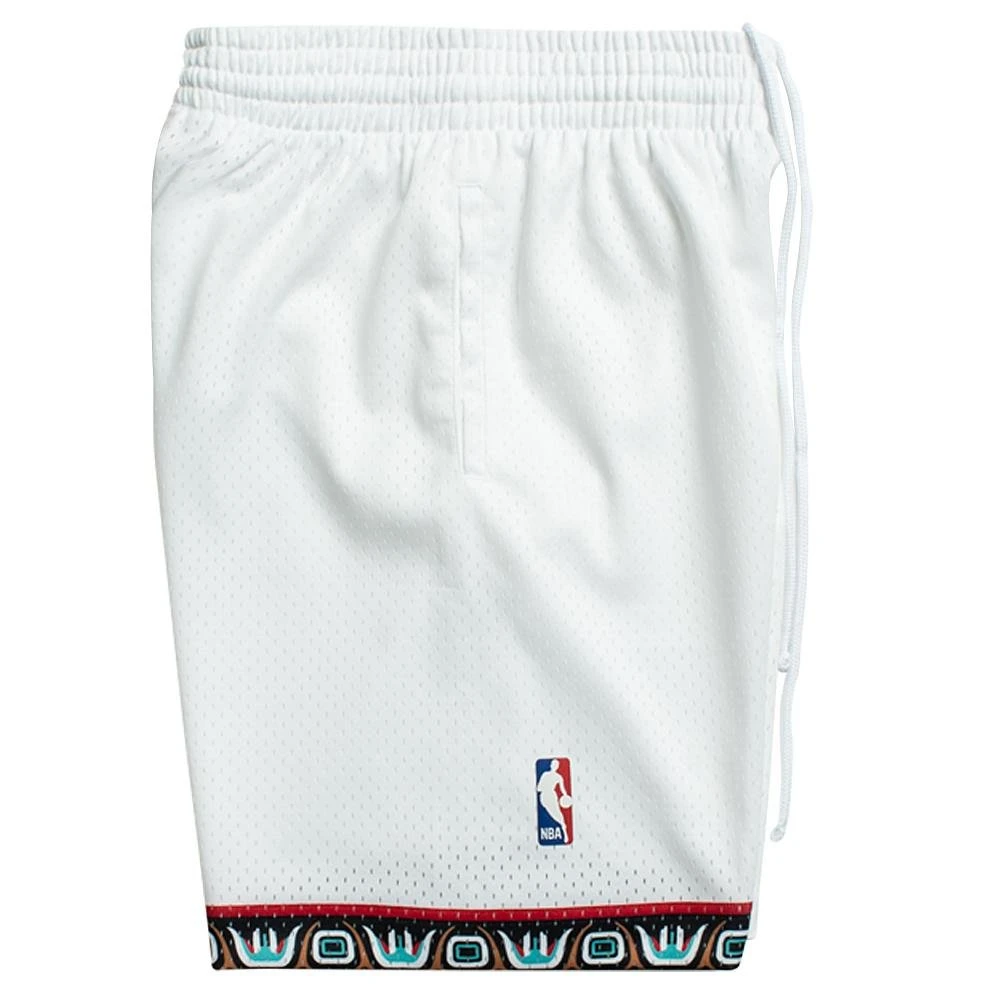 98-99 Mem. Grizzlies Swingman Shorts | White 7 98-99 Mem. Grizzlies Swingman Shorts | White - Image 5