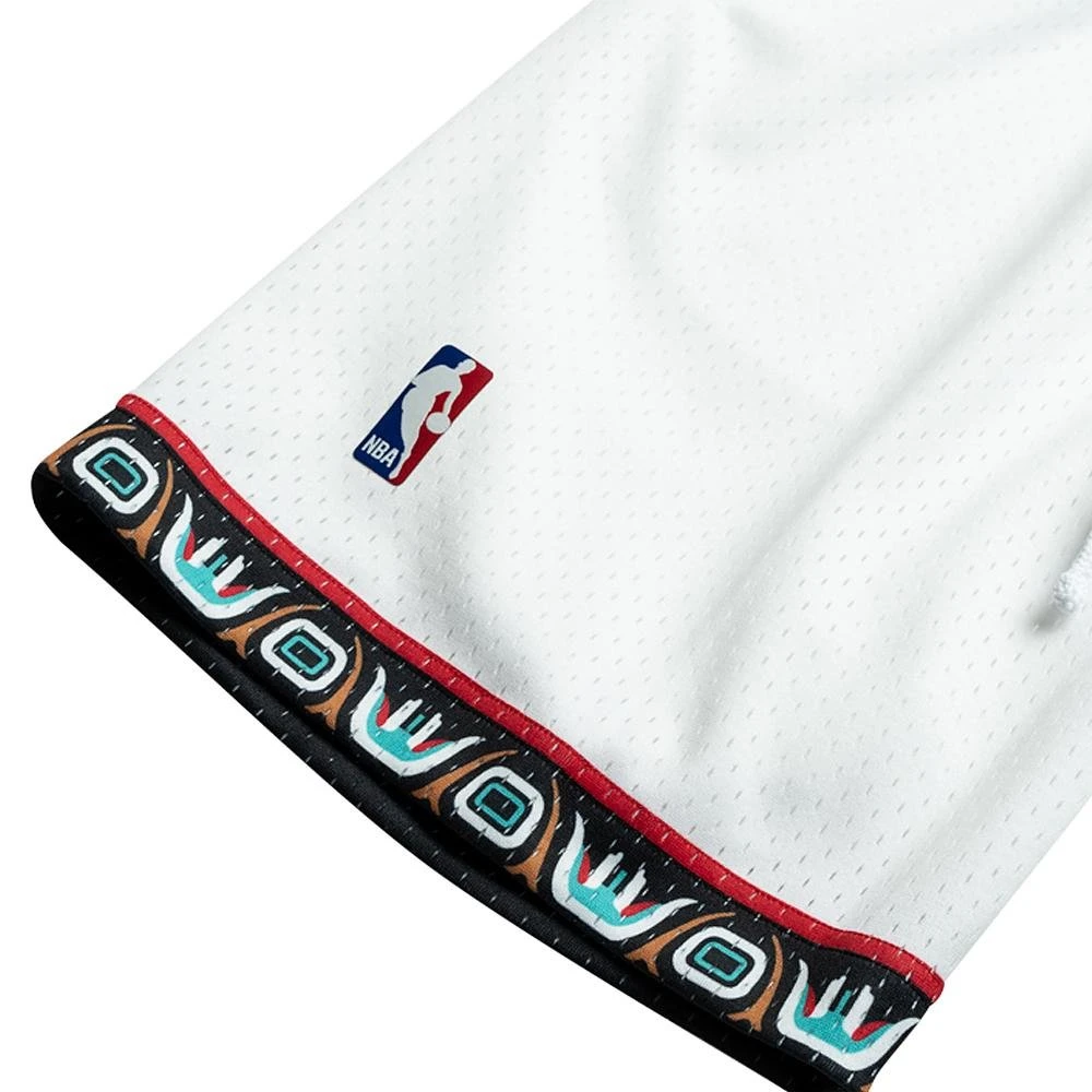 98-99 Mem. Grizzlies Swingman Shorts | White 6 98-99 Mem. Grizzlies Swingman Shorts | White - Image 4