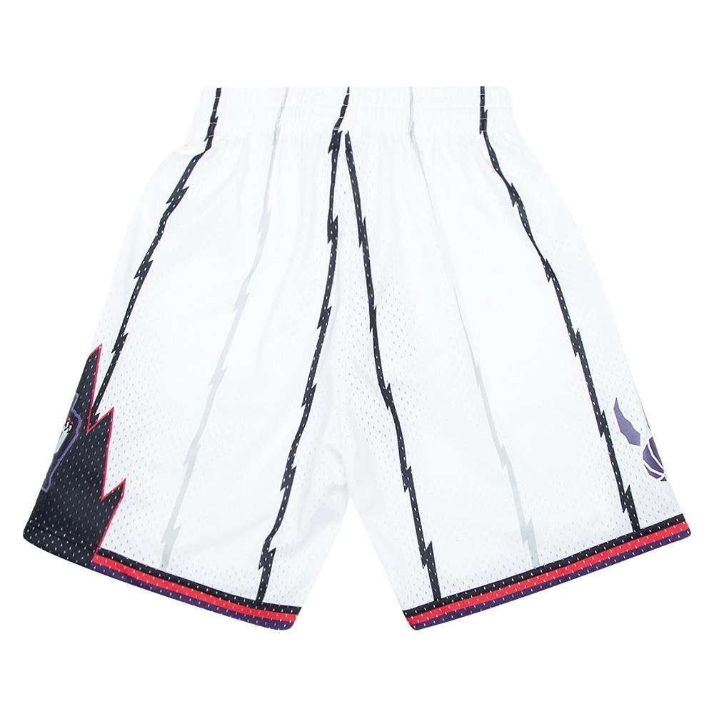 98-99 Tor. Raptors Swingman Shorts | White 4 98-99 Tor. Raptors Swingman Shorts | White - Image 2