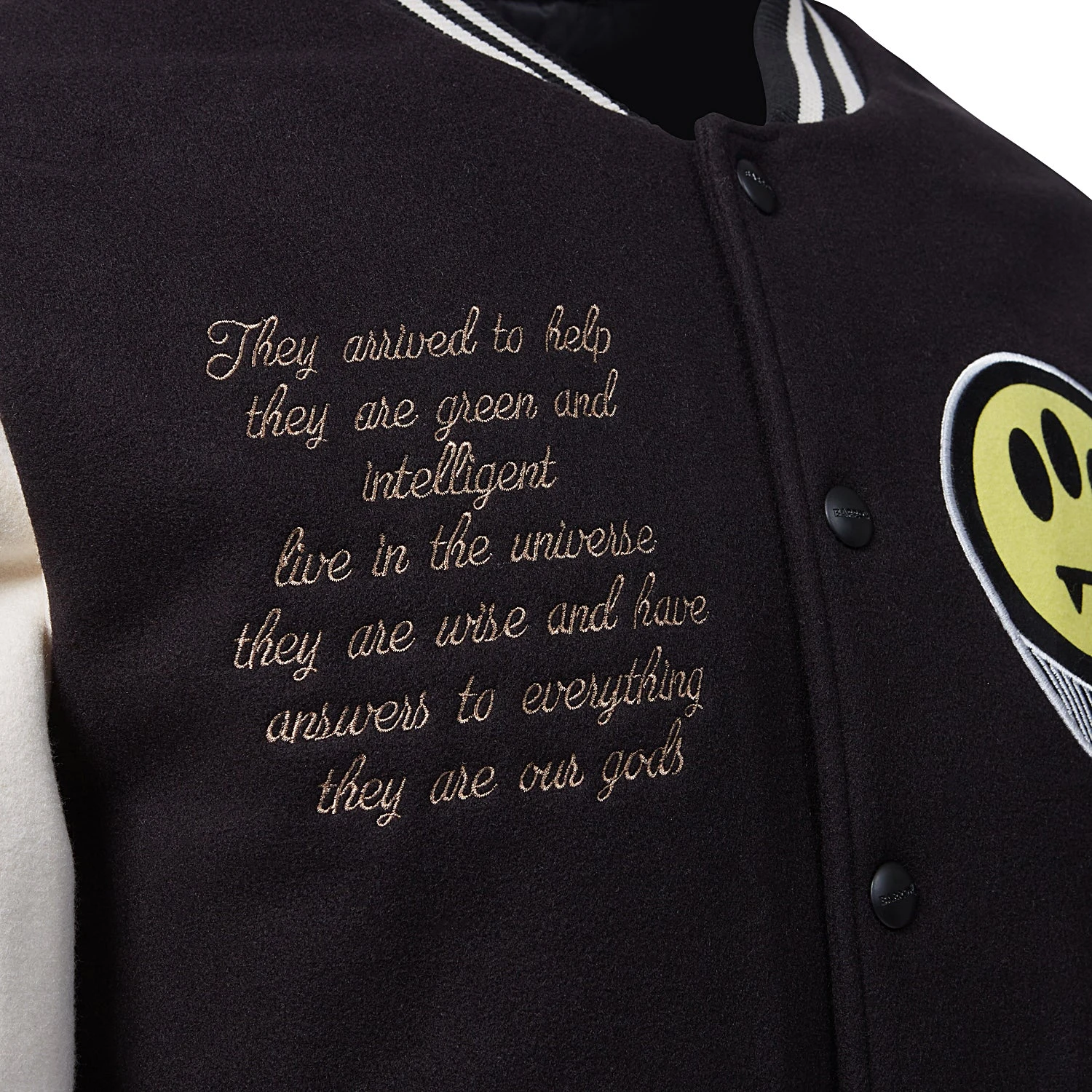 BARROW College Jacket | Black 7 BARROW College Jacket | Black - Image 5