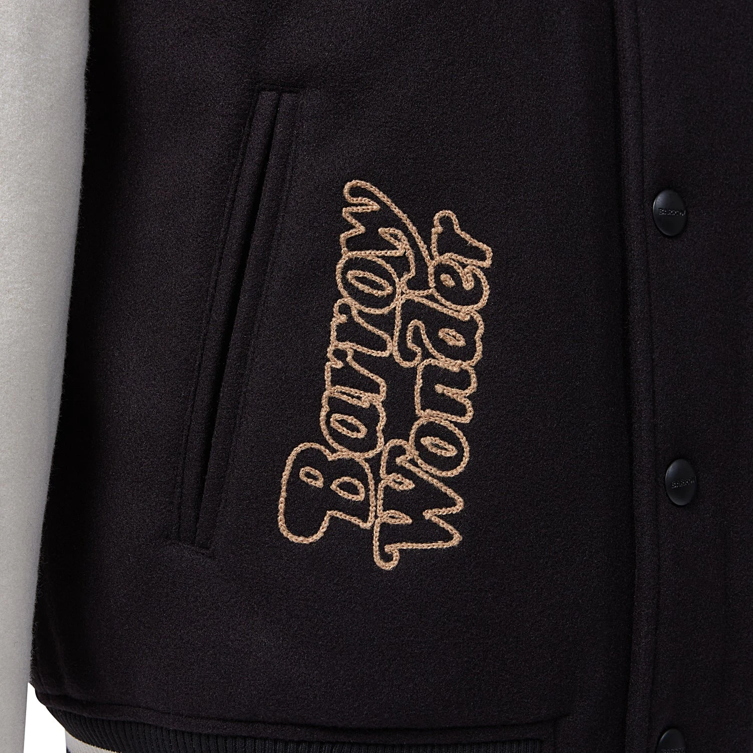 BARROW College Jacket | Black 8 BARROW College Jacket | Black - Image 6