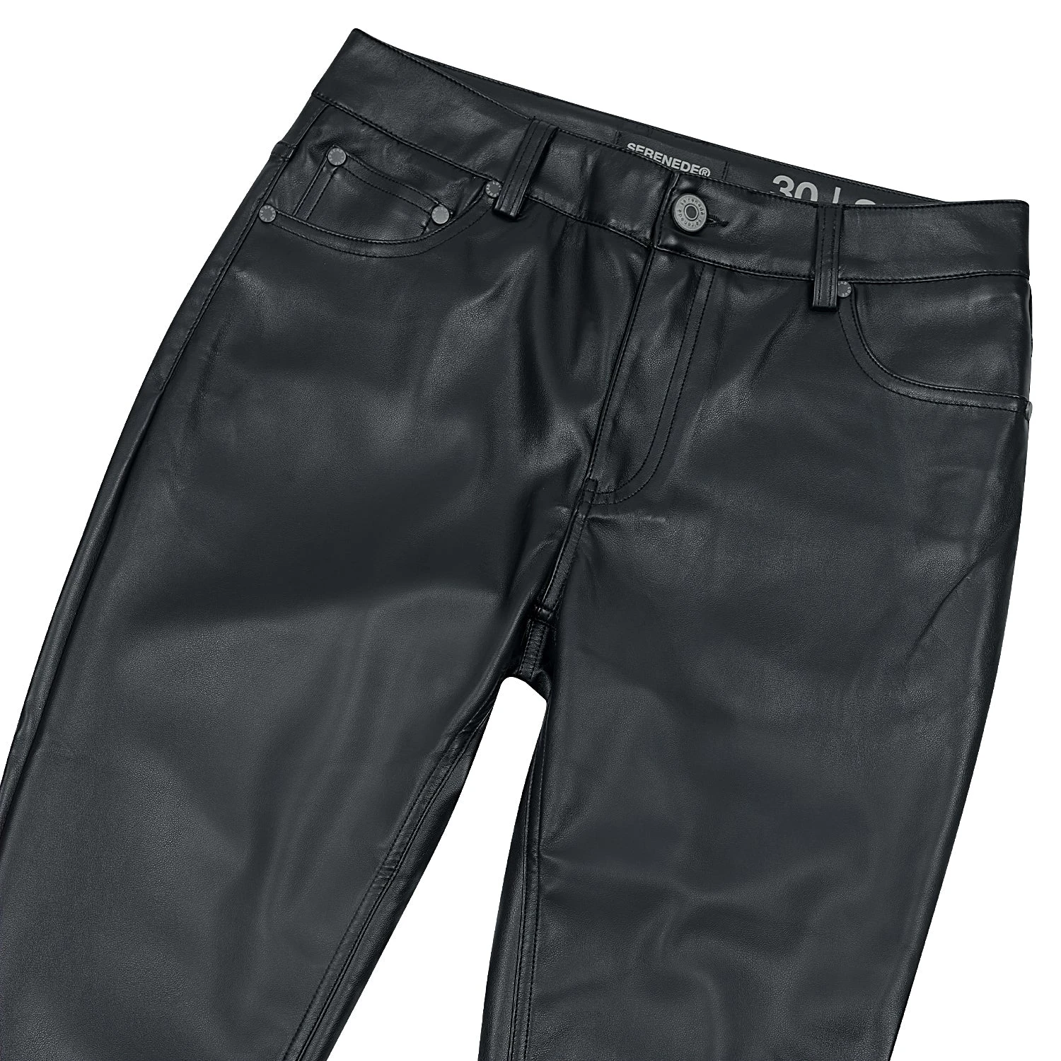 Stone Flared Denim | Black 4 Stone Flared Denim | Black - Image 2