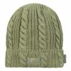 ABC 12(3) Cableknit Beanie | Aventurine Green -Daily Fashion abc 123 cableknit beanie aventurine green 705559