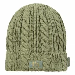 ABC 12(3) Cableknit Beanie | Aventurine Green