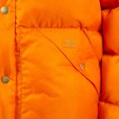 ABC 12(3) Puffer Jacket | Carnelian Orange -Daily Fashion abc 123 puffer jacket carnelian orange 866075