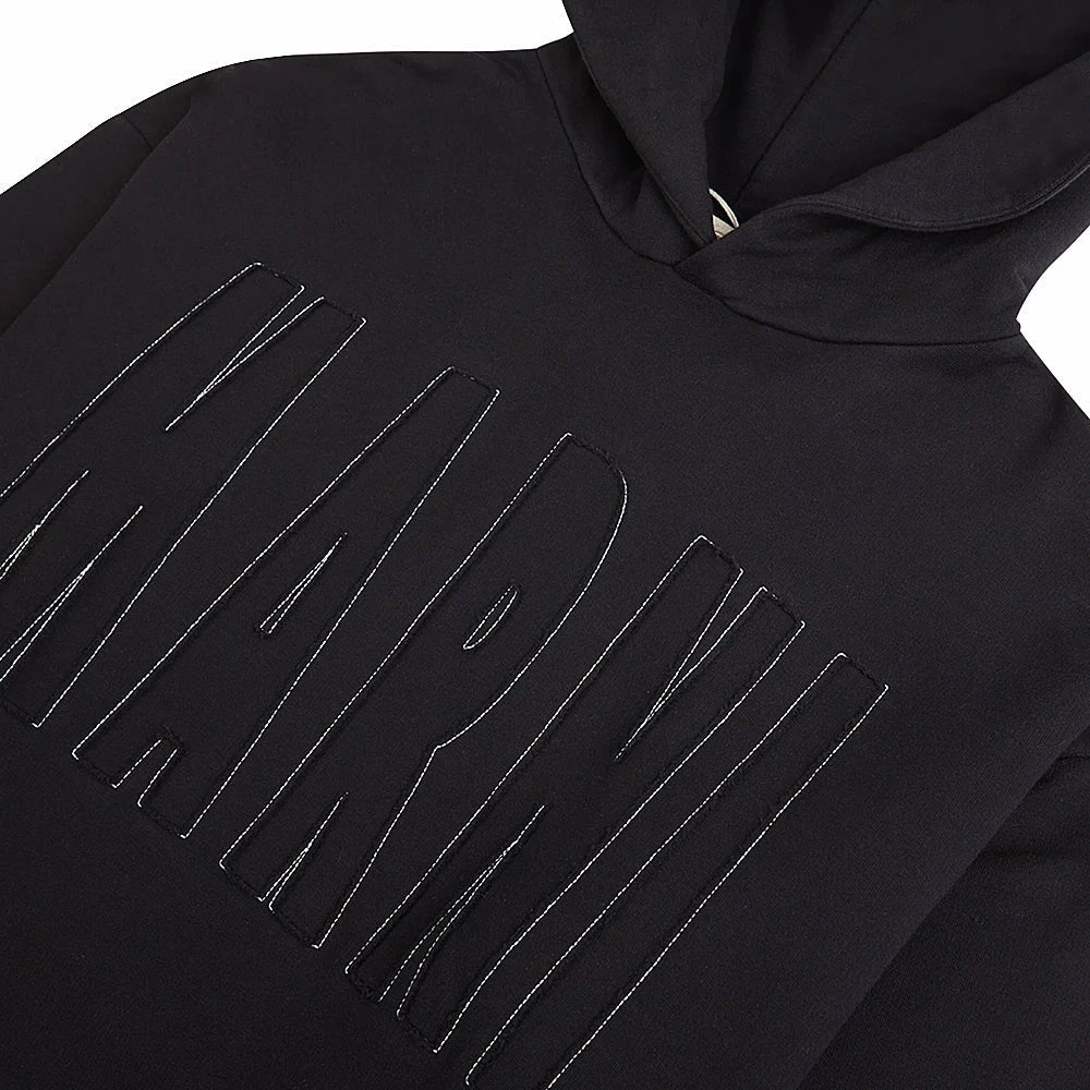 Marni Across Logo Hoodie | Black 4 Marni Across Logo Hoodie | Black - Image 2