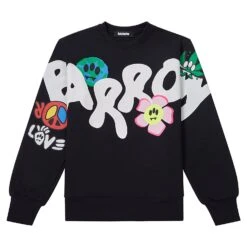 BARROW Across Sweatshirt | Black