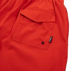 All Round Polyester Short | Red 10 All Round Polyester Short | Red -Daily Fashion all round polyester short red 257179