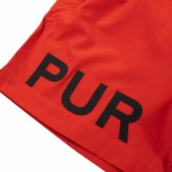 All Round Polyester Short | Red 9 All Round Polyester Short | Red -Daily Fashion all round polyester short red 440500