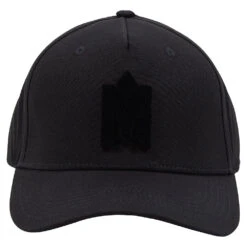 Mackage Anderson Velvet Logo Hat | Black