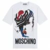 MOSCHINO Artist Tee | White 1 MOSCHINO Artist Tee | White -Daily Fashion artist tee white 150772