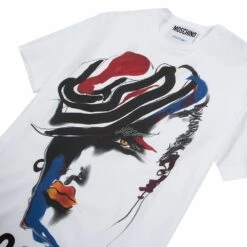 MOSCHINO Artist Tee | White -Daily Fashion artist tee white 554455