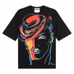 MOSCHINO Artistic Tee | Black