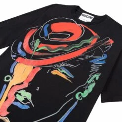 MOSCHINO Artistic Tee | Black 8 MOSCHINO Artistic Tee | Black -Daily Fashion artistic tee black 764742