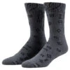 Rhude Bandana Jacquard Socks | Grey/Black -Daily Fashion bandana jacquard socks greyblack 518121