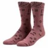 Rhude Bandana Jaquard Sock | Mauve -Daily Fashion bandana jaquard sock mauve 416169