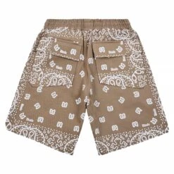 Rhude Bandana Short | Khaki -Daily Fashion bandana short khaki 663118