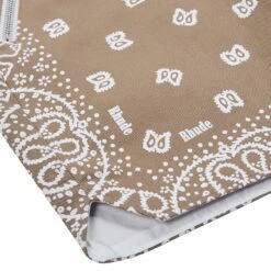 Rhude Bandana Short | Khaki -Daily Fashion bandana short khaki 923959