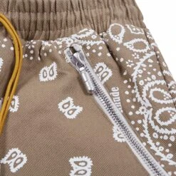 Rhude Bandana Short | Khaki -Daily Fashion bandana short khaki 951842