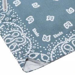 Rhude Bandana Short | Sage -Daily Fashion bandana short sage 865388