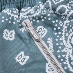 Rhude Bandana Short | Sage -Daily Fashion bandana short sage 947546