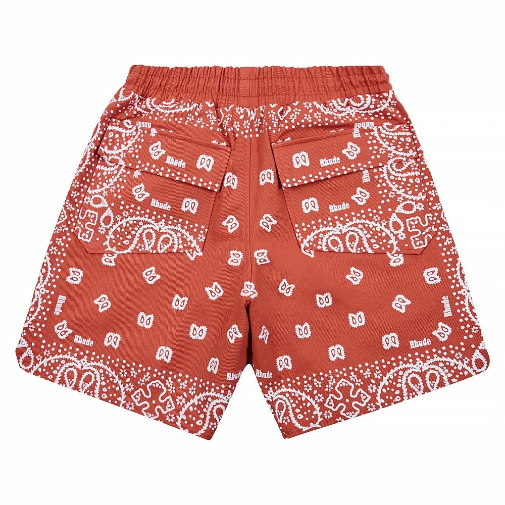 Rhude Bandana Short | Vintage Orange 7 Rhude Bandana Short | Vintage Orange - Image 5