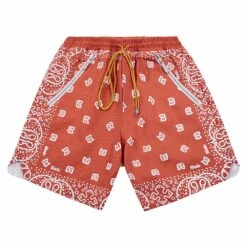 Rhude Bandana Short | Vintage Orange