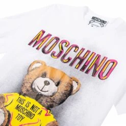 MOSCHINO Bear Tee | White -Daily Fashion bear tee white 241234