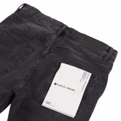 Black Washed Cargo Flare Denim -Daily Fashion black washed cargo flare denim 730207