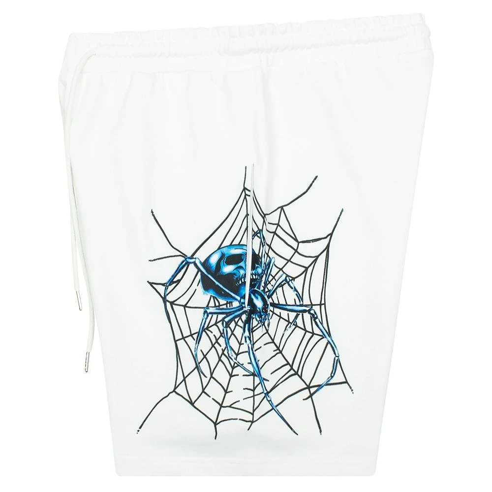 Black Widow Sweatshorts | White 6 Black Widow Sweatshorts | White - Image 4
