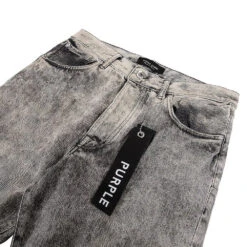 Bleach Dipped Black Fade Denim -Daily Fashion bleach dipped black fade denim 609573