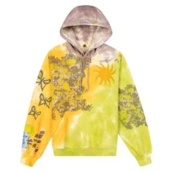 Blotches Tie Dye Hoodie