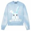 Bunny Crewneck | Dusty Blue Sunfade -Daily Fashion bunny crewneck dusty blue sunfade 836477