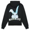 Bunny Hoodie | Black Sunfade