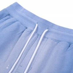 Burn Out Sweatshort | Blue -Daily Fashion burn out sweatshort blue 220311