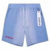 Burn Out Sweatshort | Blue 1 Burn Out Sweatshort | Blue -Daily Fashion burn out sweatshort blue 943912