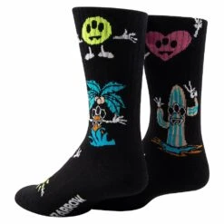 BARROW Cactus Socks | Black 9 BARROW Cactus Socks | Black -Daily Fashion cactus socks black 662285