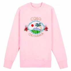 Casablanca Casa Okinawa Sweatshirt | Pink