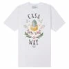 Casablanca Casa Way Tee | White -Daily Fashion casa way tee white 460033