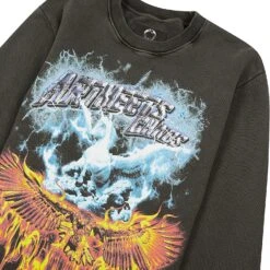 Chaotic Chimera Sweatshirt | Dark Shadow -Daily Fashion chaotic chimera sweatshirt dark shadow 374364